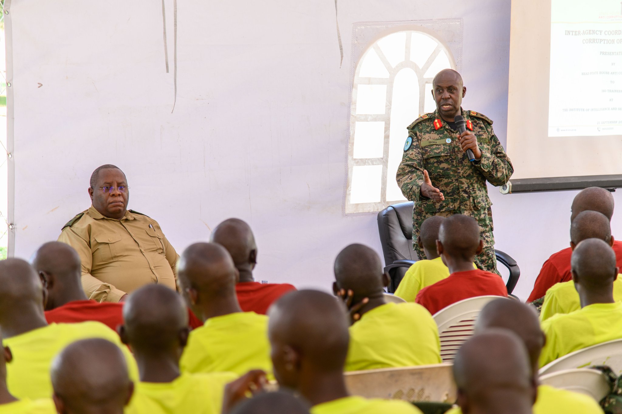 SHACU Head Engages ISO Trainees on Inter-Agency Collaboration