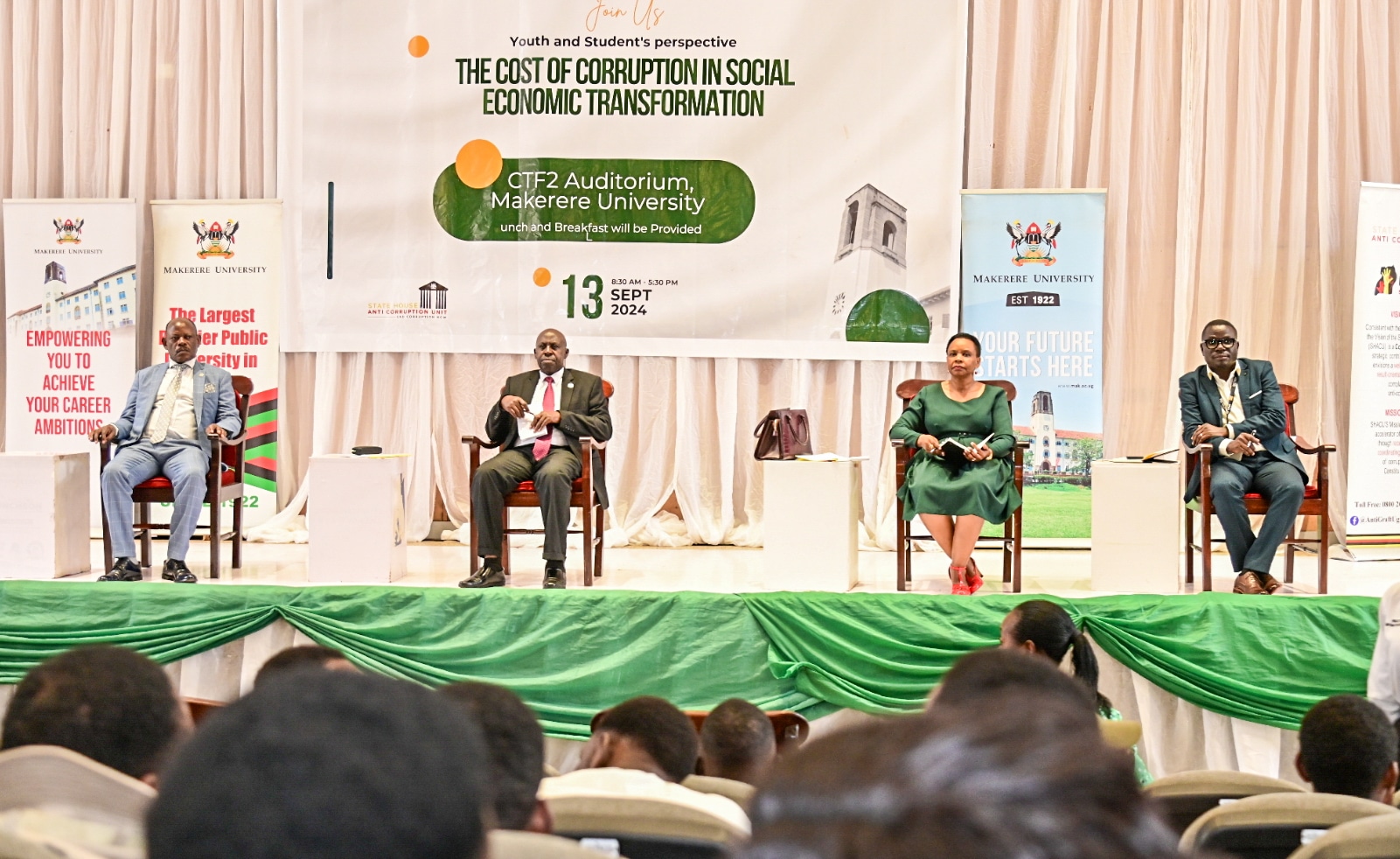 Youth Engagement in the Fight Against Corruption: A Public Dialogue at Makerere University