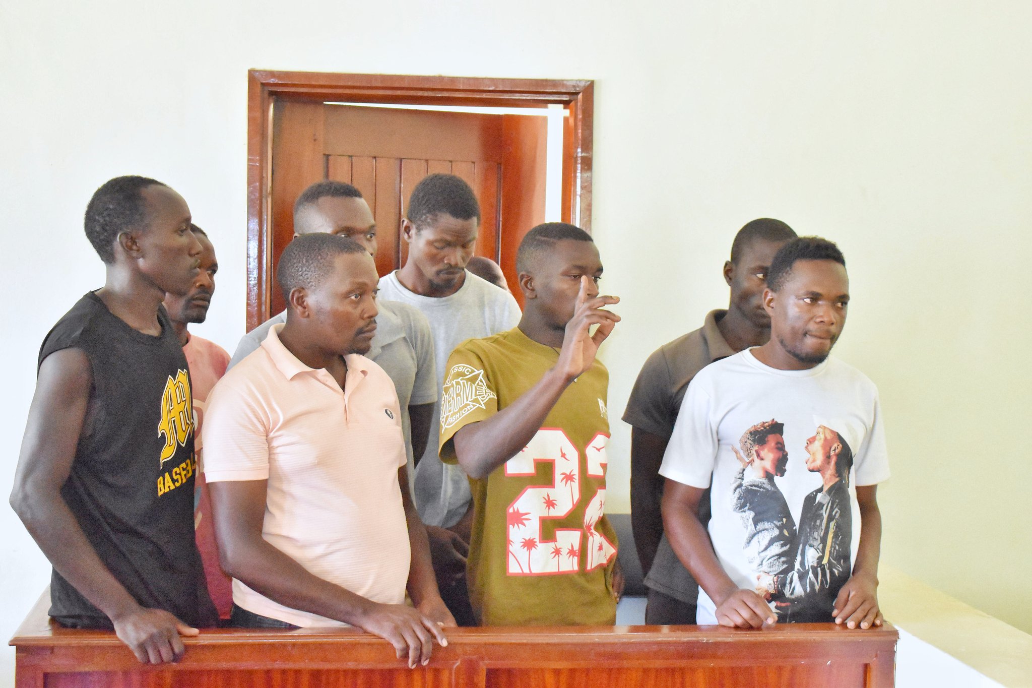 EIGHT CHARGED OVER LAND GRABBING IN ENTEBBE!
