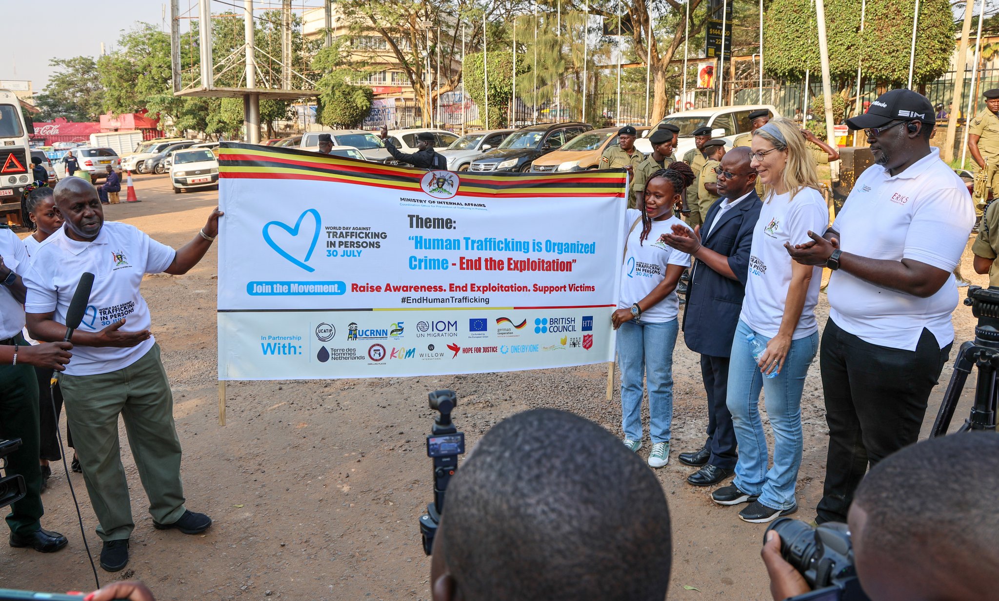 Bridging the Gap: Brig Isoke Flags Off Walk to Mark World Day Against Trafficking, Links Corruption to Human Exploitation
