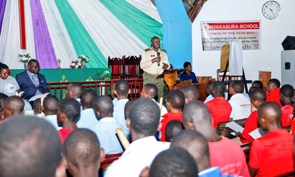 Gen. Isoke Rallies Over 2,400 Students to Embrace Patriotism in Fight Against Corruption